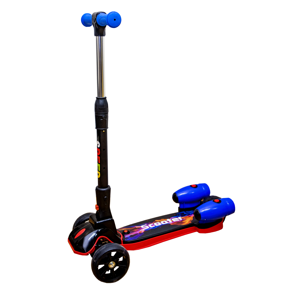 Самокат Scooter With Smoking YK-828A